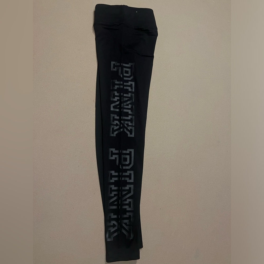 Victoria’s Secret PINK Black Leggings Size S